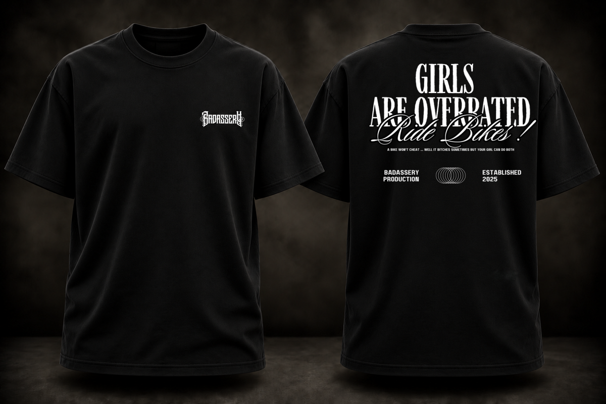 Girls are Overrated Heavy Oversize Tee