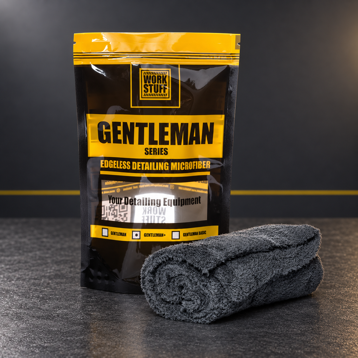 Work Stuff Gentleman Plus Mikrofasertuch 600 GSM in 40 × 40 cm