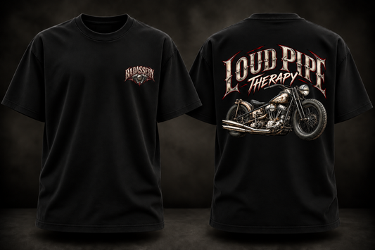 Loud Pipe Therapy Heavy Tee